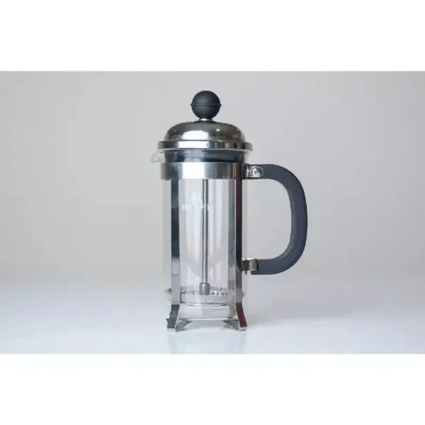 Bon Appetit HM-BA51 350ml Coffee Plunger Chrome – A compact and stylish coffee maker that allows you to brew fresh, rich coffee easily at home or in t