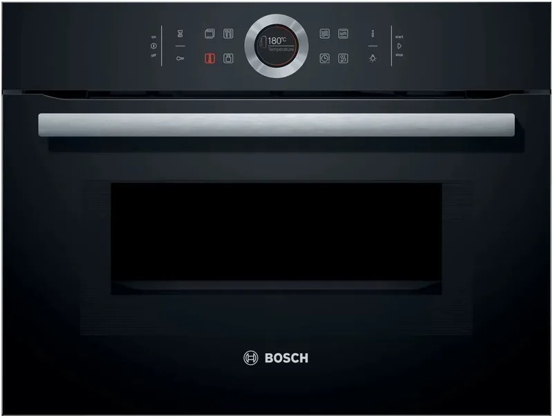 Bosch CMG633BB1B 45L 14 Function Built In Microwave Oven