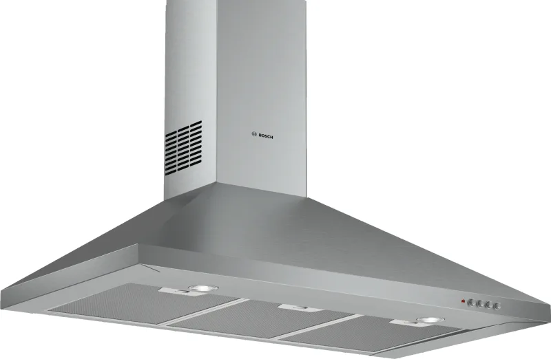 Bosch DWP94CC50M 90cm Chimney Cooker Hood – Stainless Steel