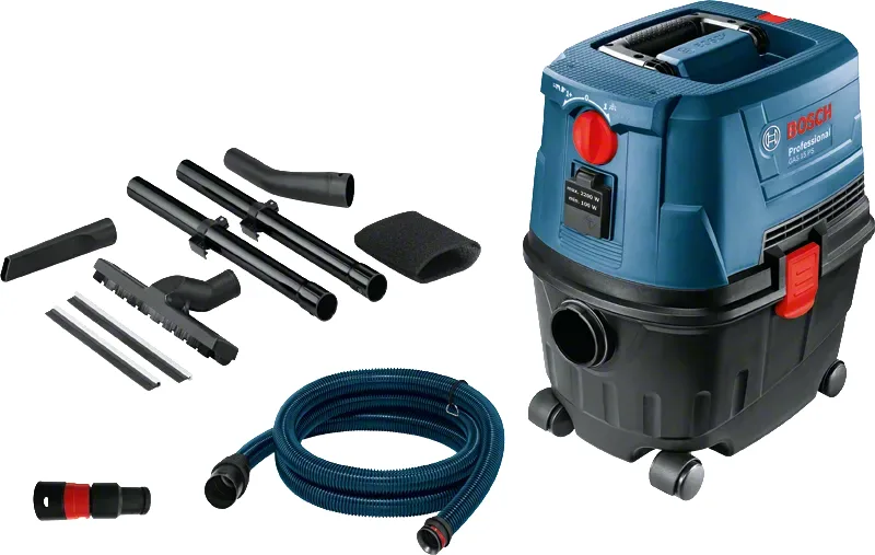 Bosch GAS 15 PS Professional Vacuum Cleaner (Wet & Dry Extractor) (06019E5100)