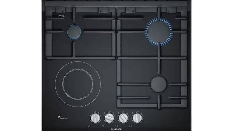 Bosch PRY6A6B70 60cm 3 Gas +1 Electric Built In Hob