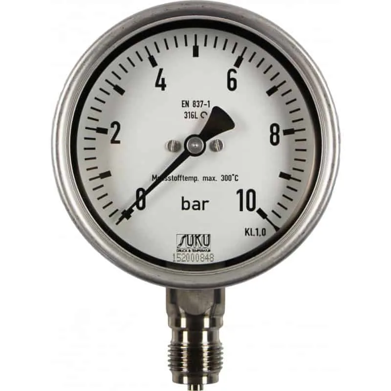 Bourdon Pressure Gauge