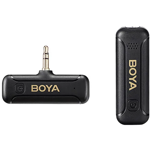 BOYA BY-WM3T2-M1 Mini Wireless Microphone System for Cameras and Smartphones (2.4 GHz)
