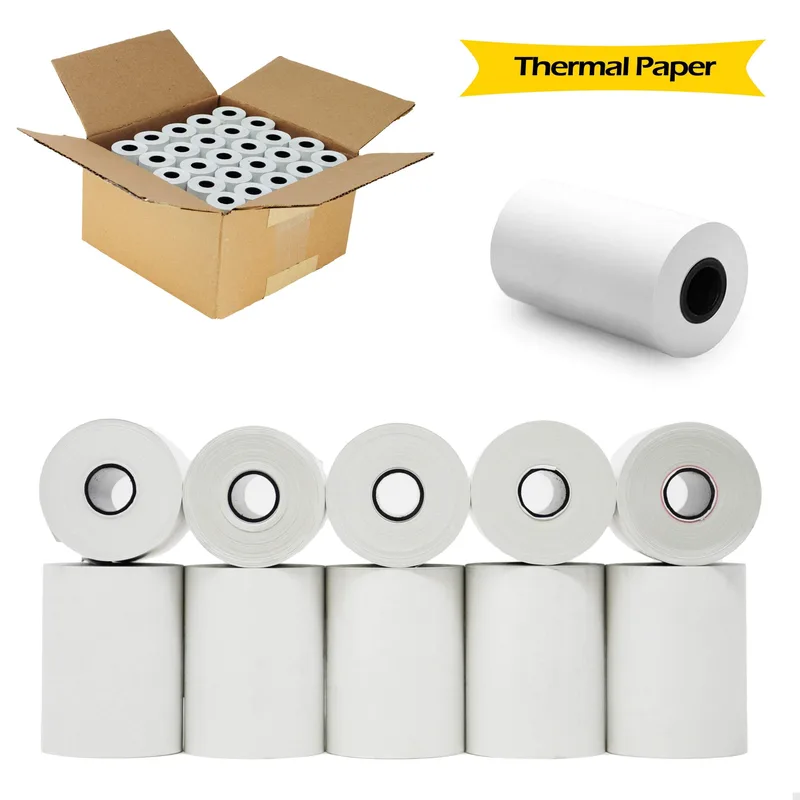 2-1/4" x 85' (10 Rolls) Thermal Paper Credit Card Receipt Rolls