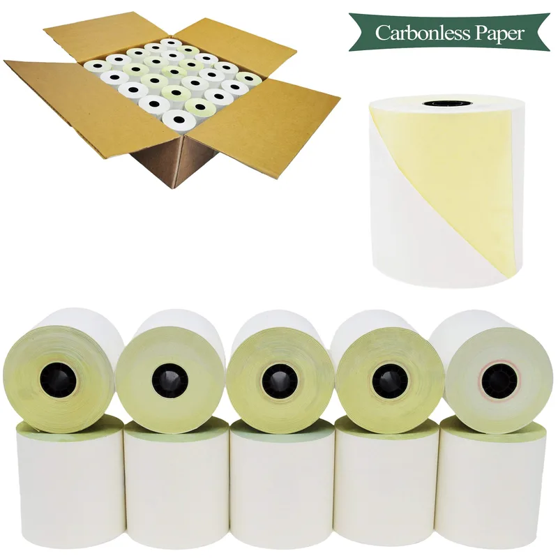 60GSM - 3" 2-Ply x 95' ( 76mm Width x 2.62 Inches Diameter )