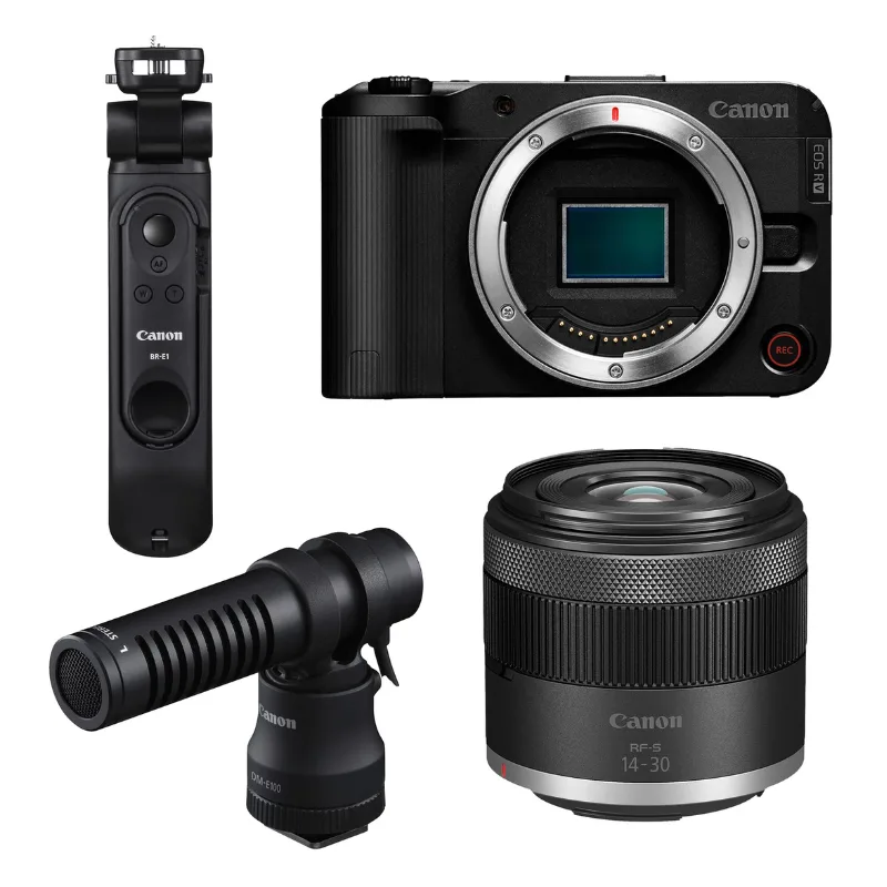 Canon EOS R50 V Mirrorless Camera with 14‑30mm Lens Content Creator Kit