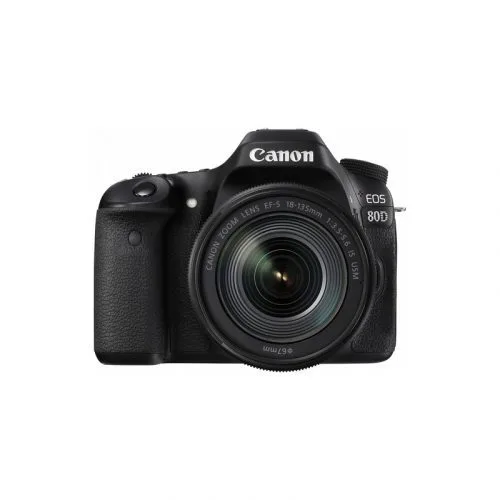 Canon EOS 80D DSLR Camera with 18-135mm Lens