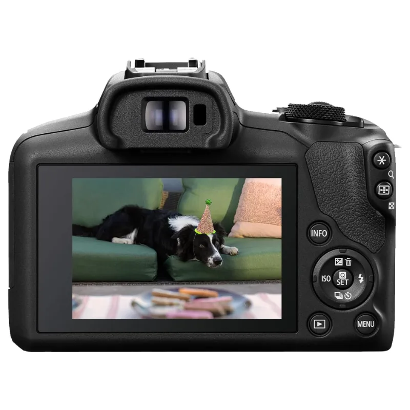 Canon EOS R100 Mirrorless Camera RF‑S 18‑45mm Lens Kit