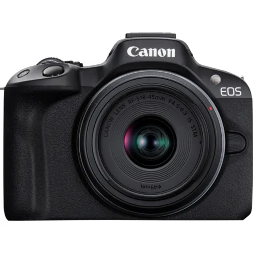 Canon EOS R50 Mirrorless Camera with 18-45mm Lens