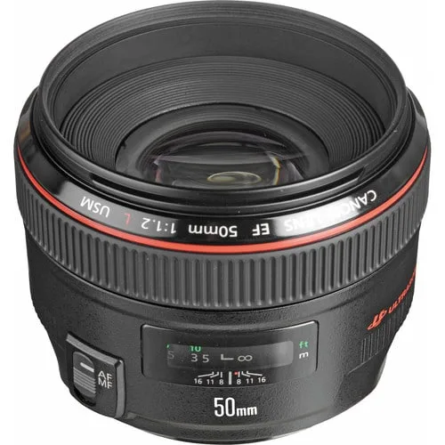 Canon 50MM 1.2 L USM Lens