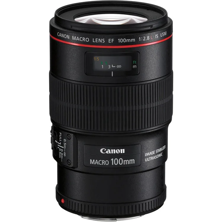 Canon EF 100mm f 2.8 L macro IS USM Lens