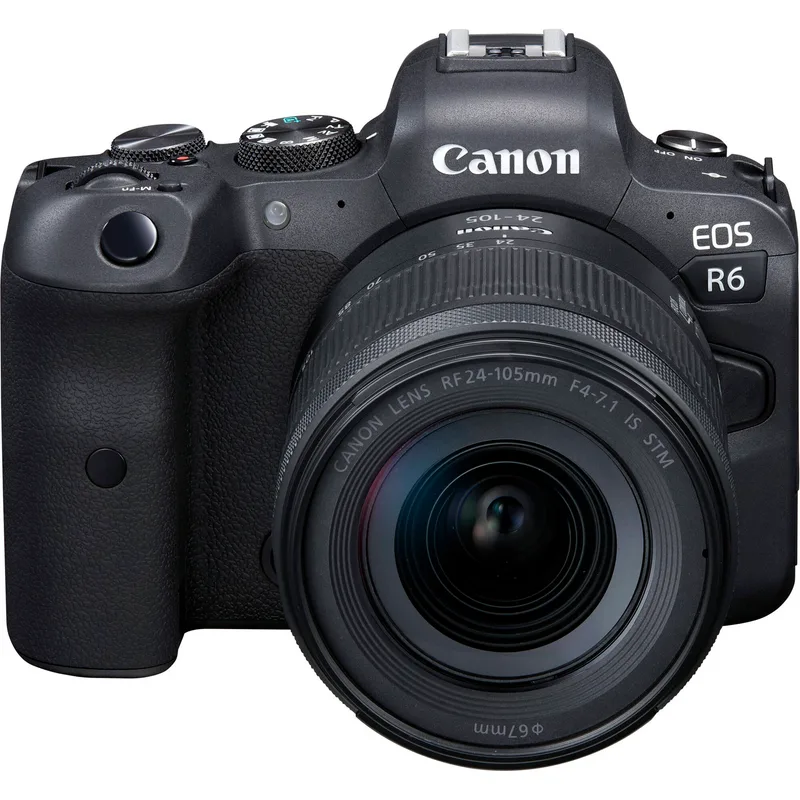 Canon EOS R6 Mirrorless Digital with 24 – 105mm STM Lens