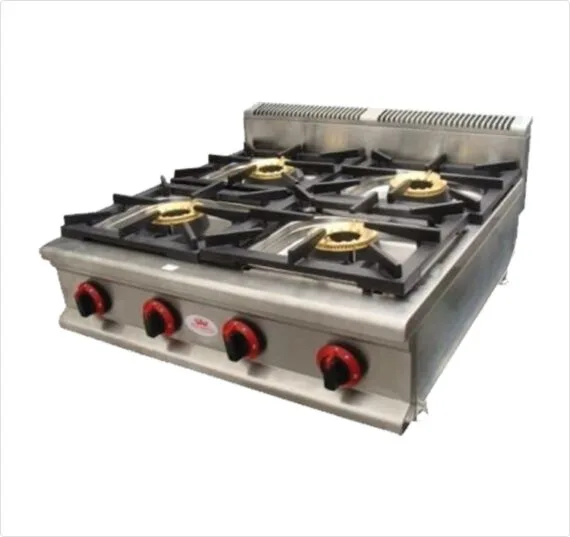 CATERINA CT/362 4-Burner Table Top Cooker – Powerful Adjustable Burners, Energy-Efficient Gas Stove, Durable and Easy-to-Clean, Perfect for Home, Fami