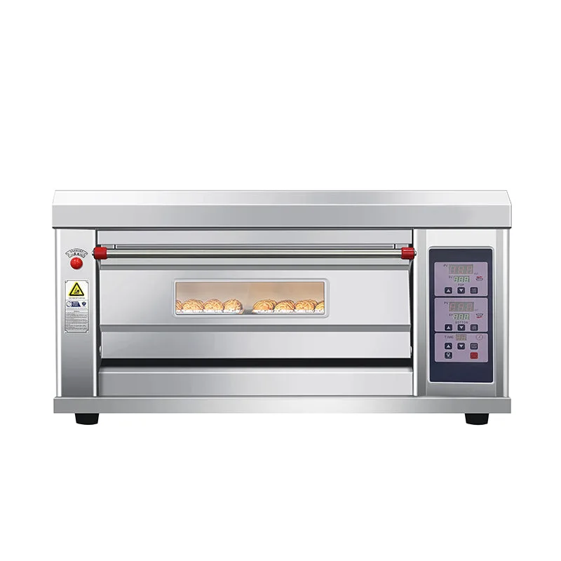 CATERINA CT/442 Luxurious 1-Deck 2-Tray Digital Gas Oven – Fast Heating, Precise Temperature Control, Easy-to-Use Digital Display, Durable & Perfect f