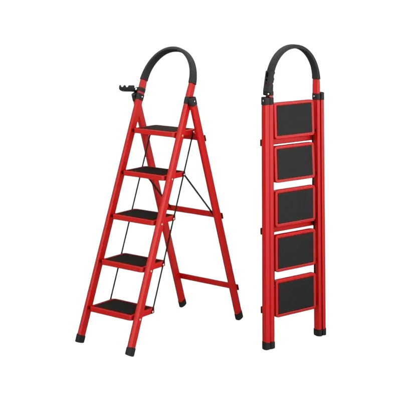 5 Step Folding Ladder – Heavy Duty
