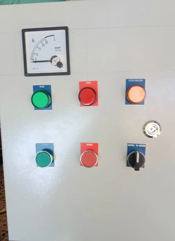 Controls Water Pump ATS 5.5KW Control Panel