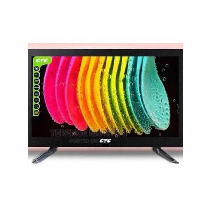 CTC 23″ INCHES DIGITAL LED TV-WITH IN-BUILD DECODER- USB&HDMI PORTS-BLACK