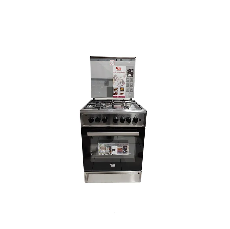 Cute Kitchen 3 Gas + 1 Electric Cooker GREY CK TE-6631