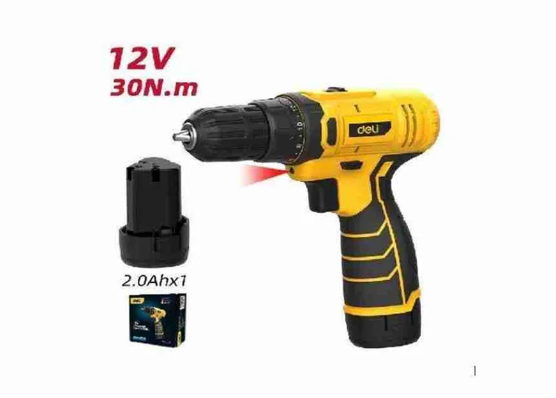 Deli Cordless Drill (EDL-DZ12-4A2)
