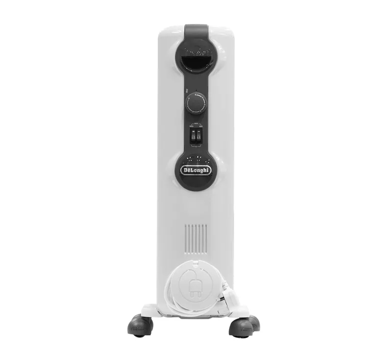 Delonghi TRRS1225 Oil Filled Radiator Heater, 12 Fin – White