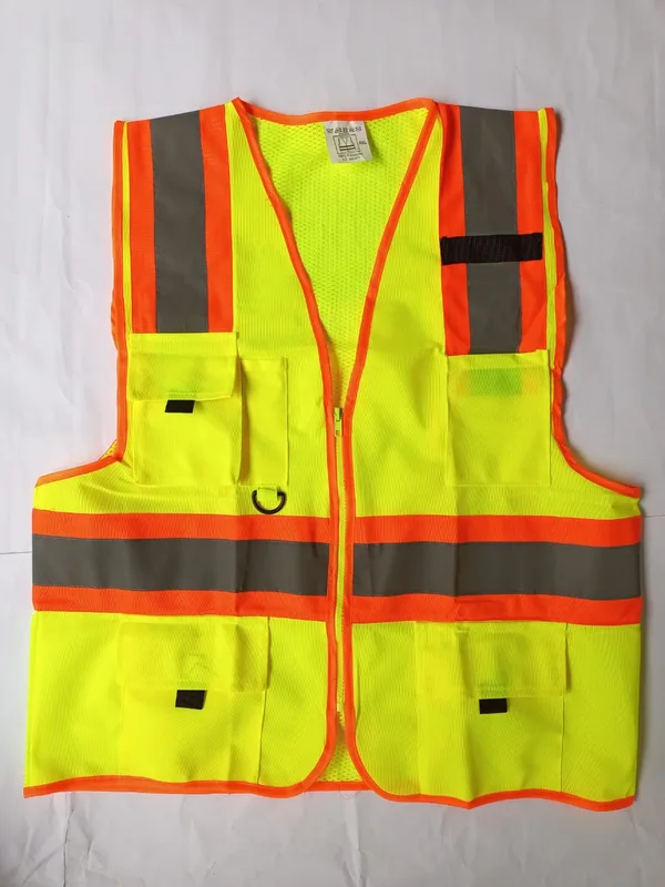 Designer Luminious Green Reflective Vest