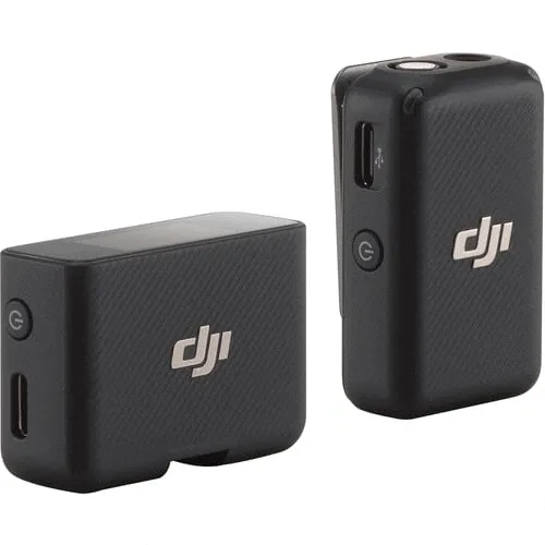 DJI Mic 2 Compact Digital Wireless Microphone System/Recorder for Camera & Smartphone (2.4 GHz)