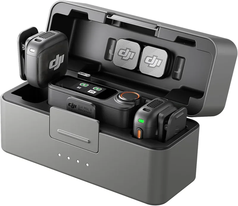 DJI Mic 3 Wireless Microphone for phones and cameras