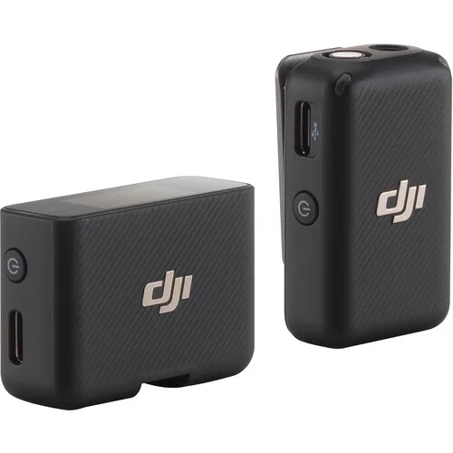 DJI Mic Wireless Microphone Single Kit – (1 TX + 1 RX)