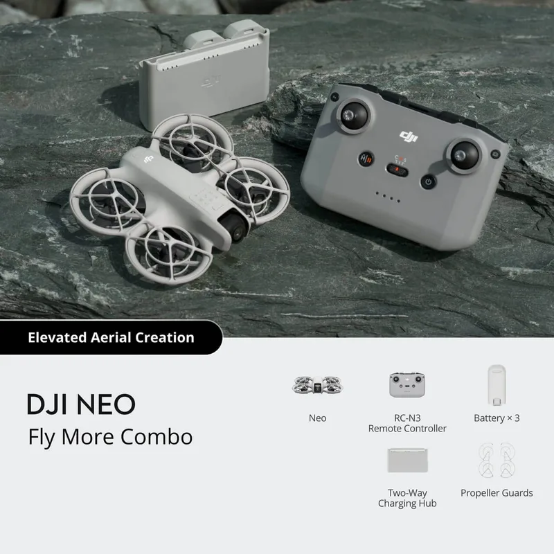 DJI Neo Fly More Combo Palm-Sized Drone