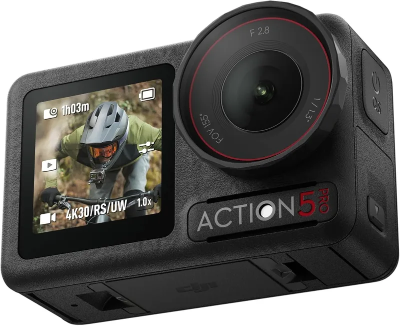 DJI Osmo Action 5 Pro Standard Combo, 4K Action Camera for Daily Use