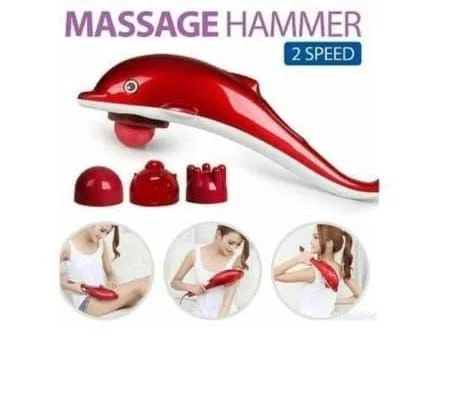 Dolphin Red Massager