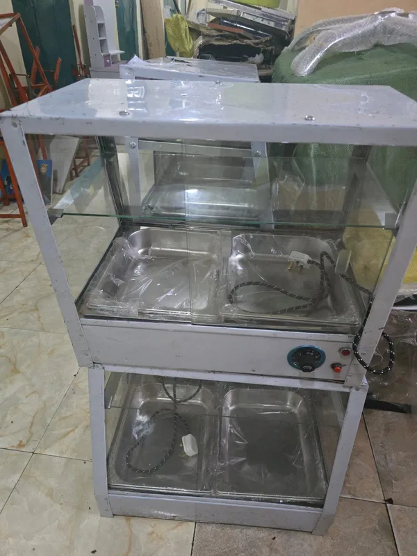 Double insert chips /food warmer
