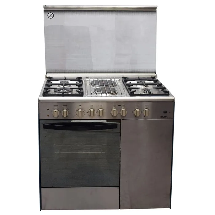 ELBA EB/166 4 Gas + 2 Electric Standing Cooker – Versatile Dual-Fuel Cooking, Powerful Burners, Spacious Oven, Ideal for Home, Office & Commercial Kit
