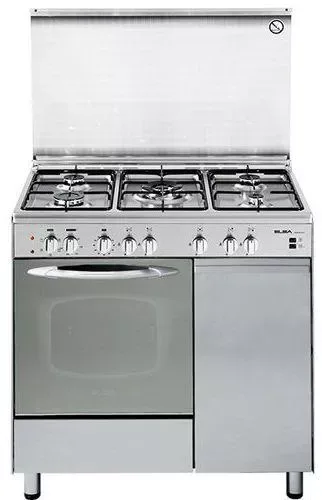Elba EB/168 5-Burner Gas Cooker with Electric Oven – Powerful Cooking, Large Oven Capacity, Durable & Efficient, Ideal for Home, Office & Commercial K
