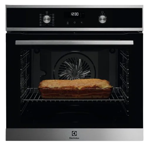 Electrolux Built-In Electric Single Oven, 60cm, 71Ltrs - KOFDP40X