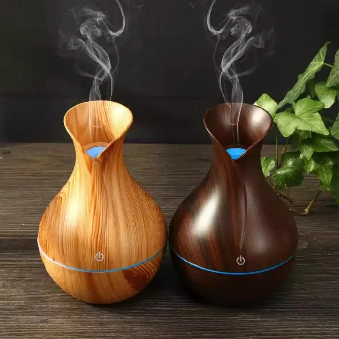 Essential Oil Diffuser Ultrasonic Humidifier with LED Light.