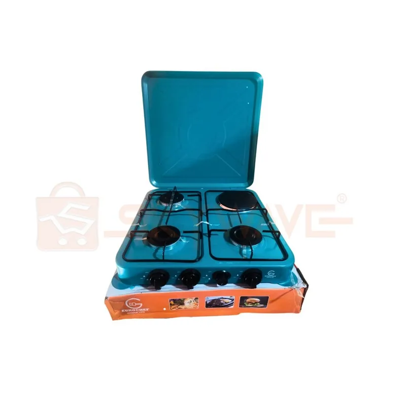 Eurochef table top cooker with 3+1 electric
