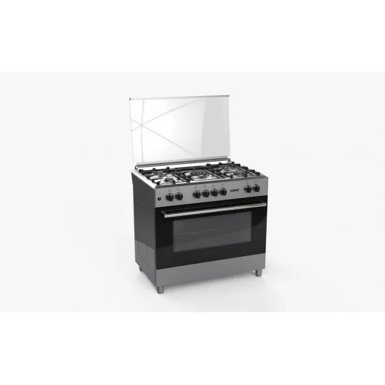 Exzel 90x60cm 5 Gas, Electric Convection Oven: EG9650GY