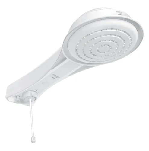 Ducha Elegance Electronic Instant Shower White 6800W 220V - Fame