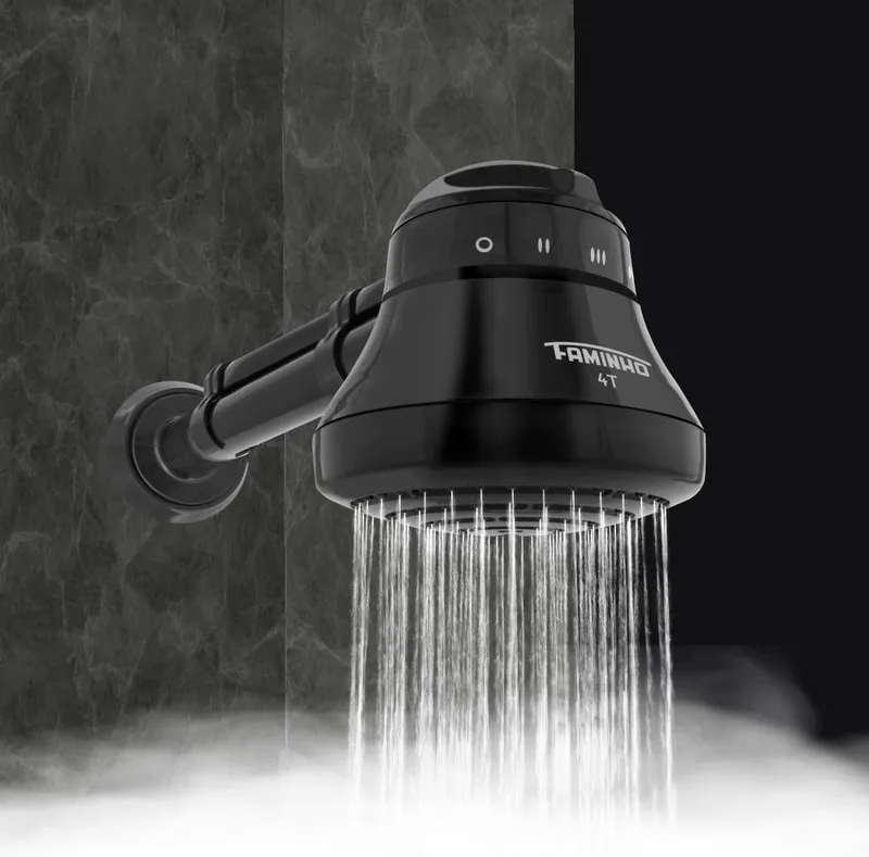 Fame Super Ducha Black Shower Head 4T instant hot shower | Brazil FAME shower