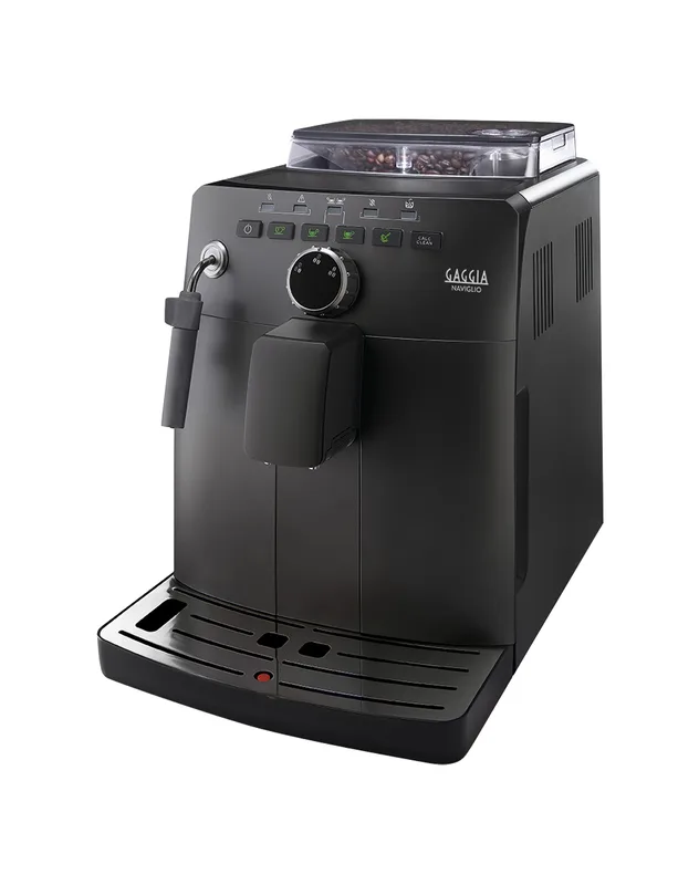 Gaggia Naviglio Black Bean to Cup Coffee Machine – 300g Bean Hopper, Ceramic Grinder, Quick Heat Boiler