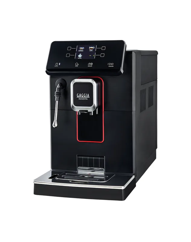 Gaggia Magenta Plus Bean to Cup Coffee Machine – TFT Display, Professional Steam Wand, Ceramic Grinder, Black