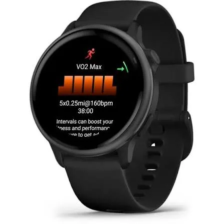 Garmin vívoactive 6 GPS Smartwatch – Black/Slate (WW)