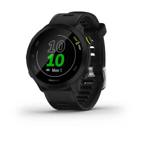 Garmin Forerunner 55 GPS Running Smartwatch (Black)