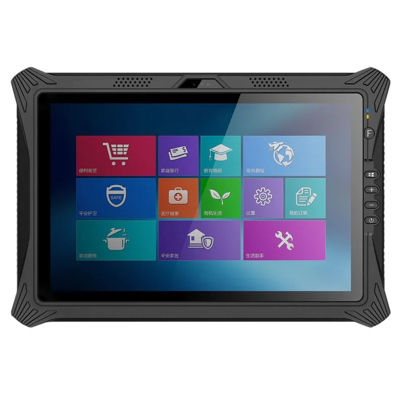 GK-ST10UW-I5 10″ Rugged Windows 11 tablet PC with barcode scanner and hot swap battery 16GB RAM