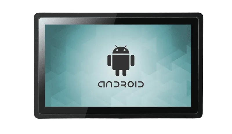 GK-TVR121-V11 12.1-inch Android 11 VESA wall mount tablet pc built-in PoE LAN WIFI