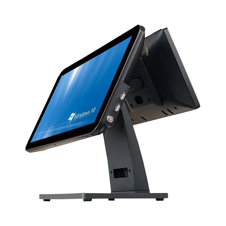 GK-TVS156D 15.6″ Windows POS System with MSR, dual screen for restaurants, retail stores and convenience shops