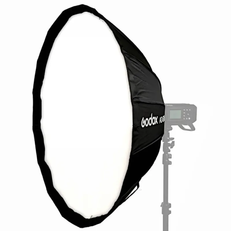 Godox AD-S85W 85cm White Quick Open Deep Parabolic Softbox for AD400Pro and AD300 Strobe Lights