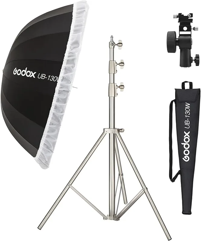 Godox UB-130W White Parabolic Umbrella