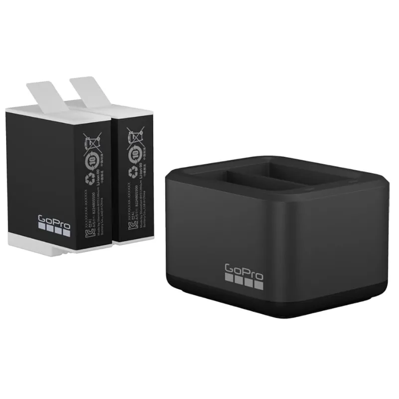 GoPro Enduro Dual Battery Charger + Enduro Batteries